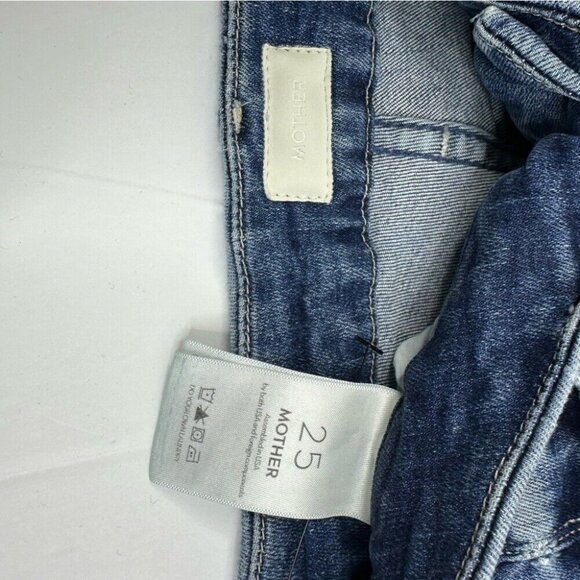 Mother Women's The Looker Groovin Skinny Minimalist Designer Jeans W25-26/L29.75 - Picture 6 of 13